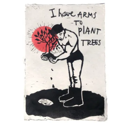 I have arms to plant trees hover