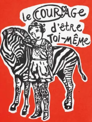 Le courage ( orange and black)