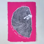 I turn and the world turns with me hot pink - image 2